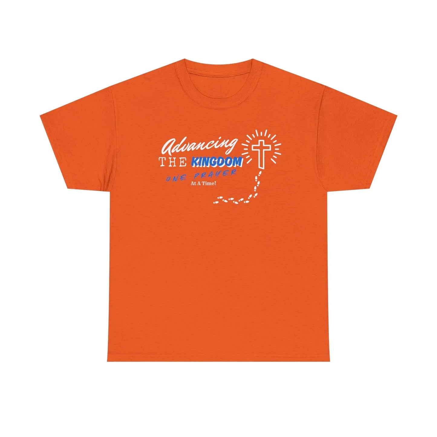 Advancing The Kingdom, One Prayer At A Time! Heavy Cotton T Shirt Product vendor