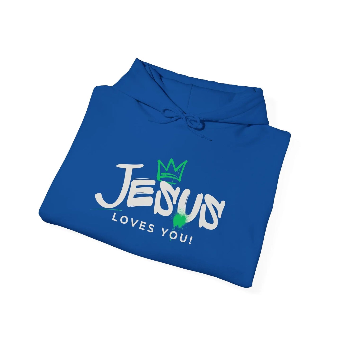 Believer Apparel, Jesus Loves You Hoodie, Inspirational Comfort, Gender Neutral Hoodie, Believer Gift, Cozy Product vendor