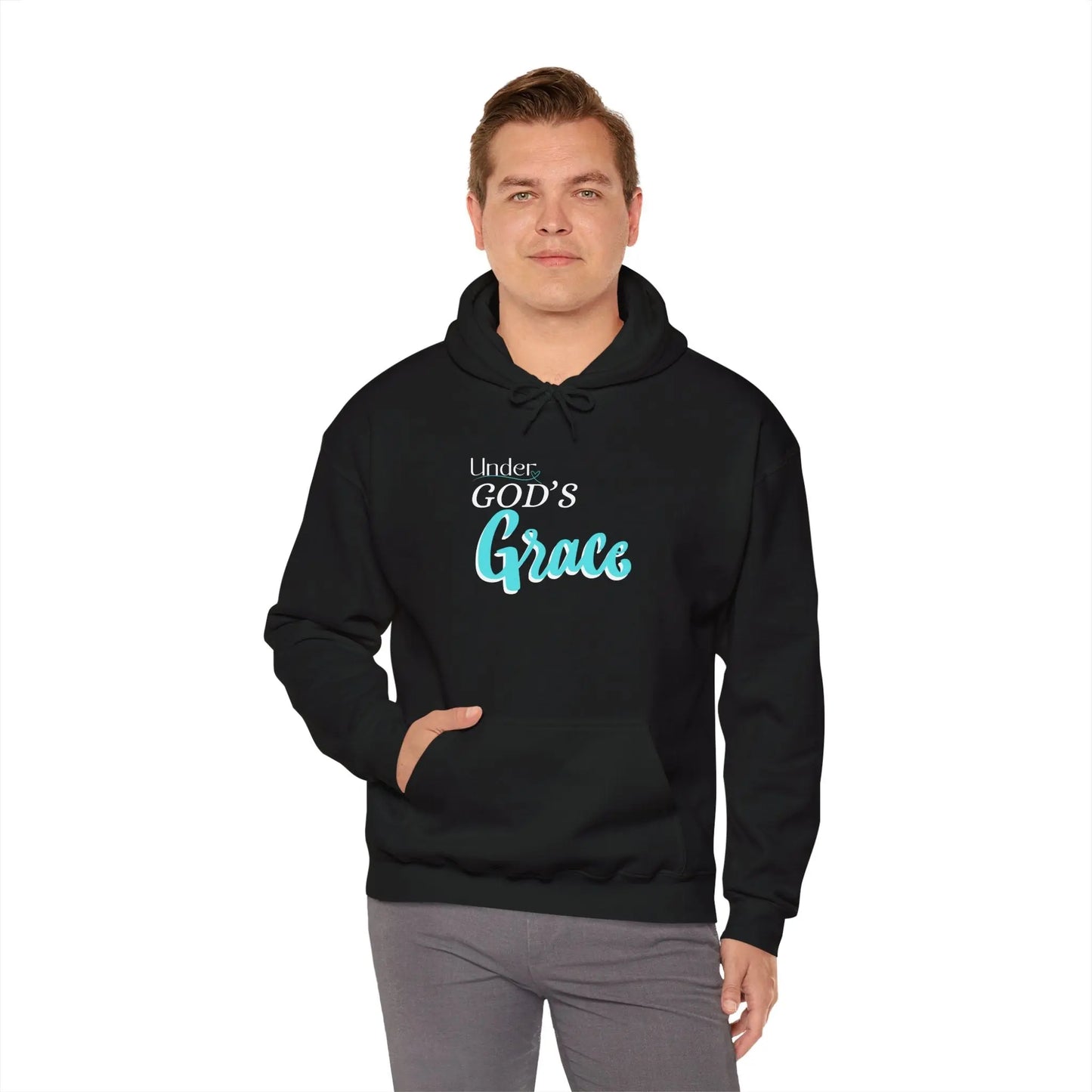 Believer Apparel, Under Gods Grace, Gender Neutral hoodie, Believer Gift Product vendor