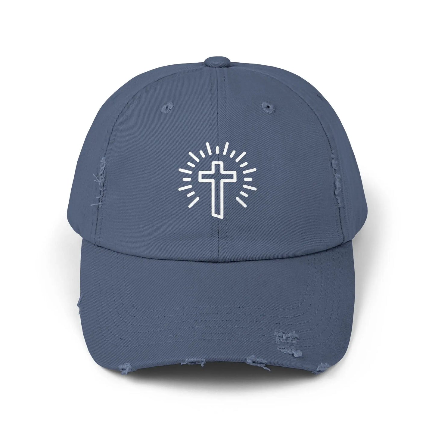 Cross Distressed Hat Product vendor