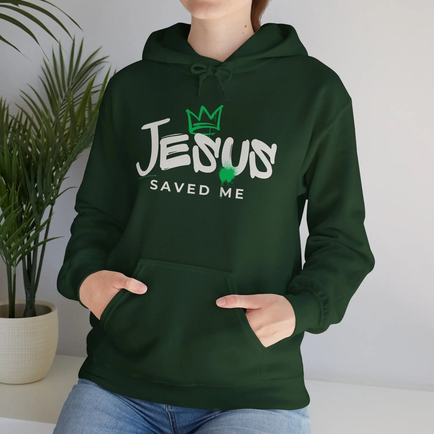 Jesus Saved Me Hoodie, Believer Apparel, Gender Neutral Hoodie, Believer Sweatshirt, Believer Gift, Inspirational Clothing Product vendor