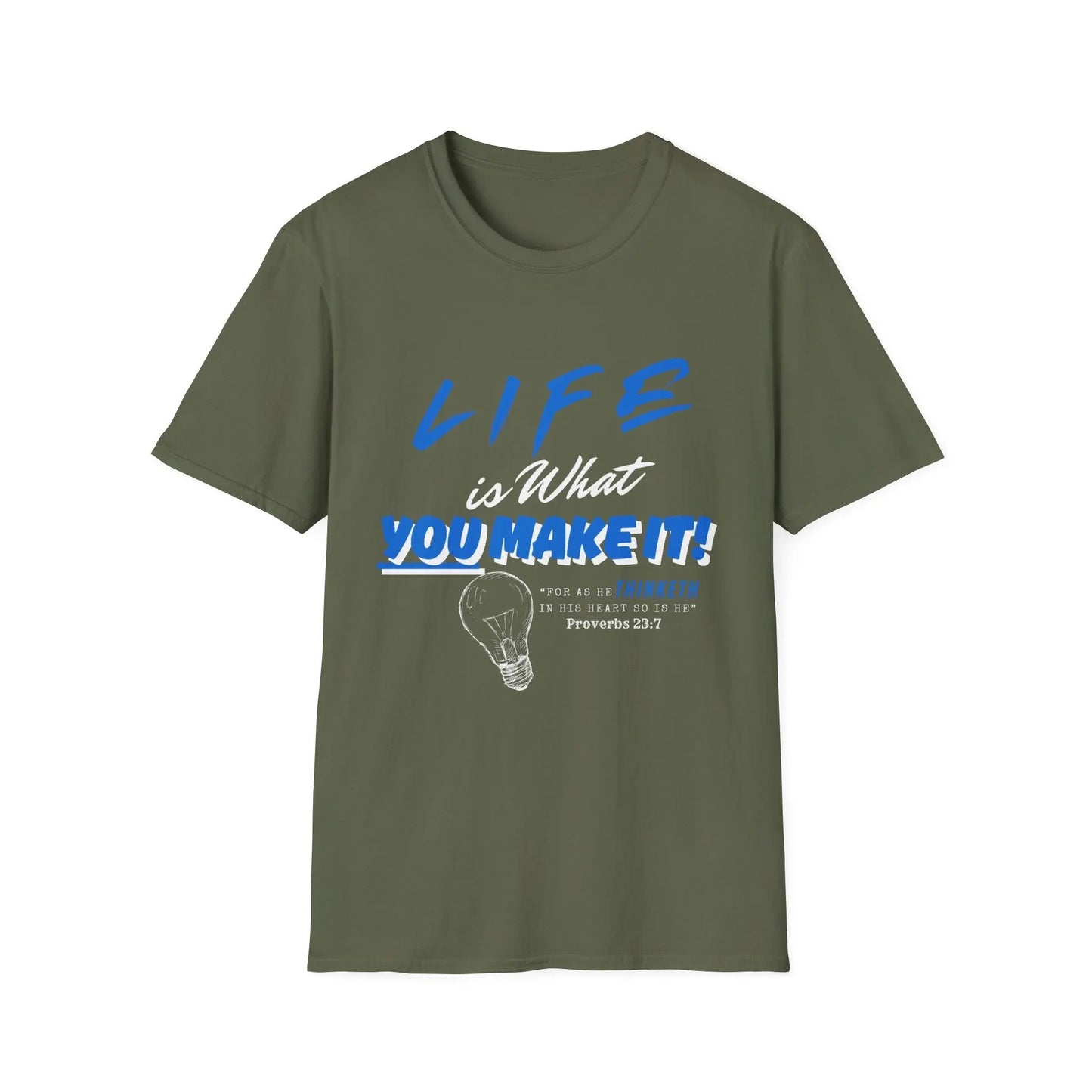 Life Is What You Make It Softstyle Tshirt Product vendor