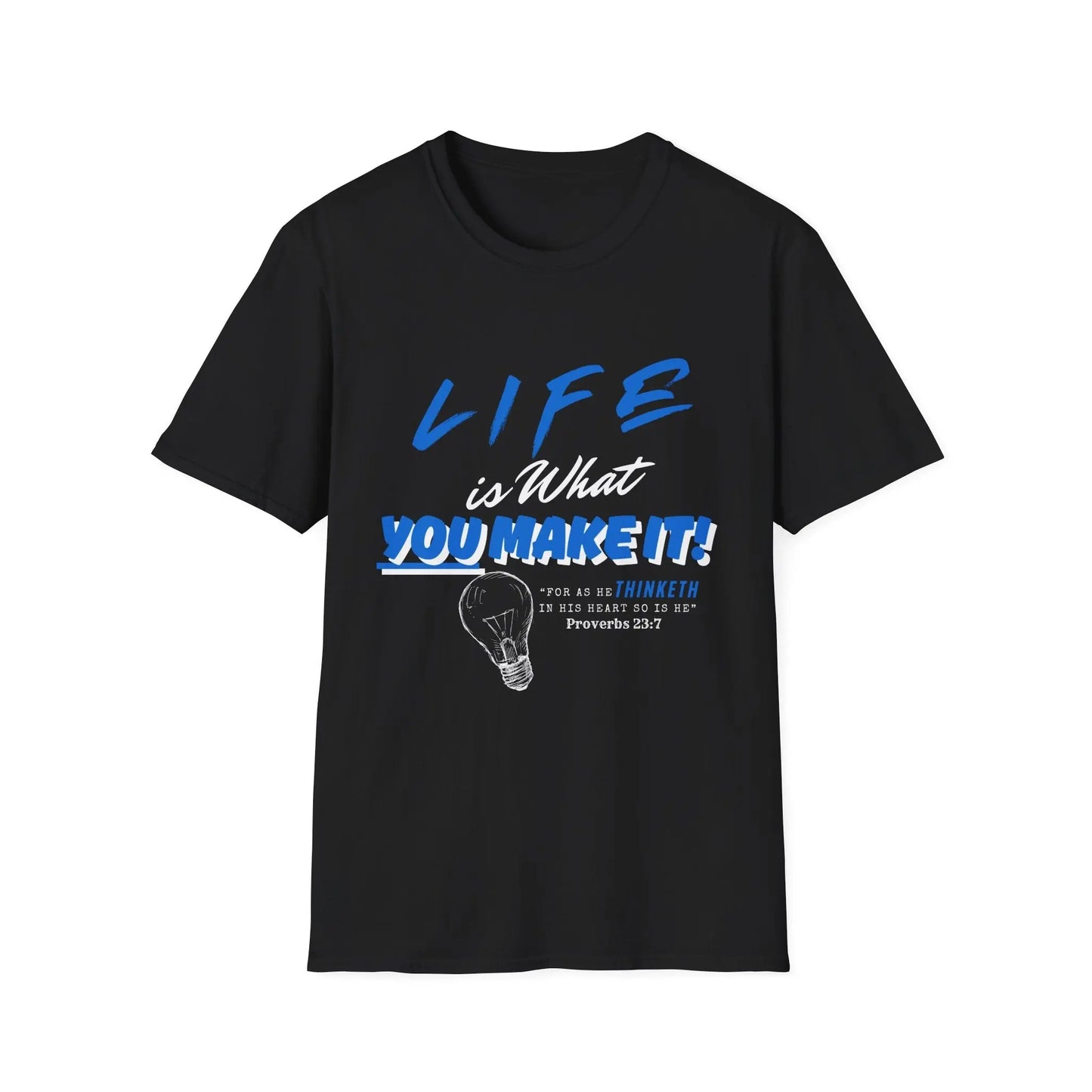 Life Is What You Make It Softstyle Tshirt Product vendor