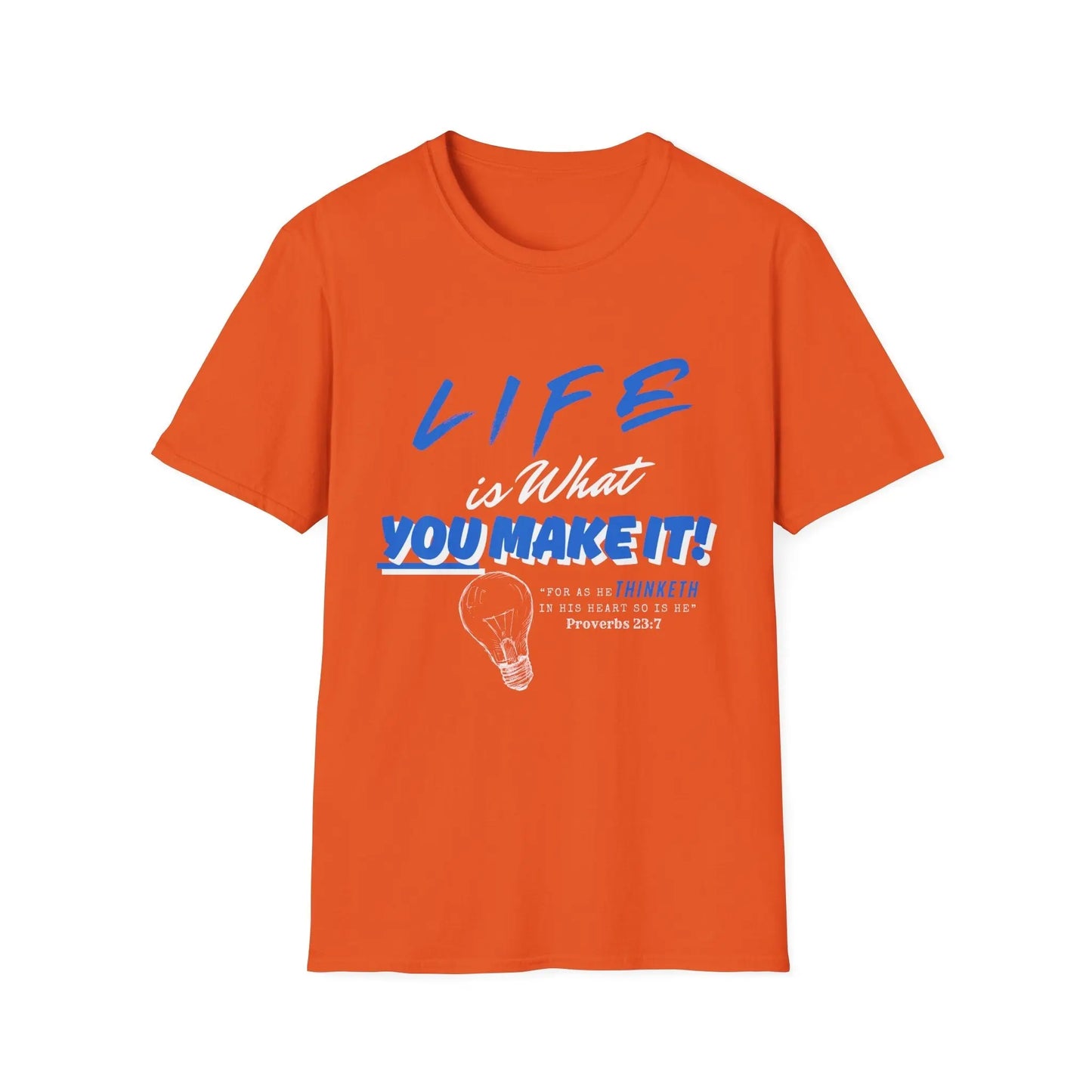 Life Is What You Make It Softstyle Tshirt Product vendor