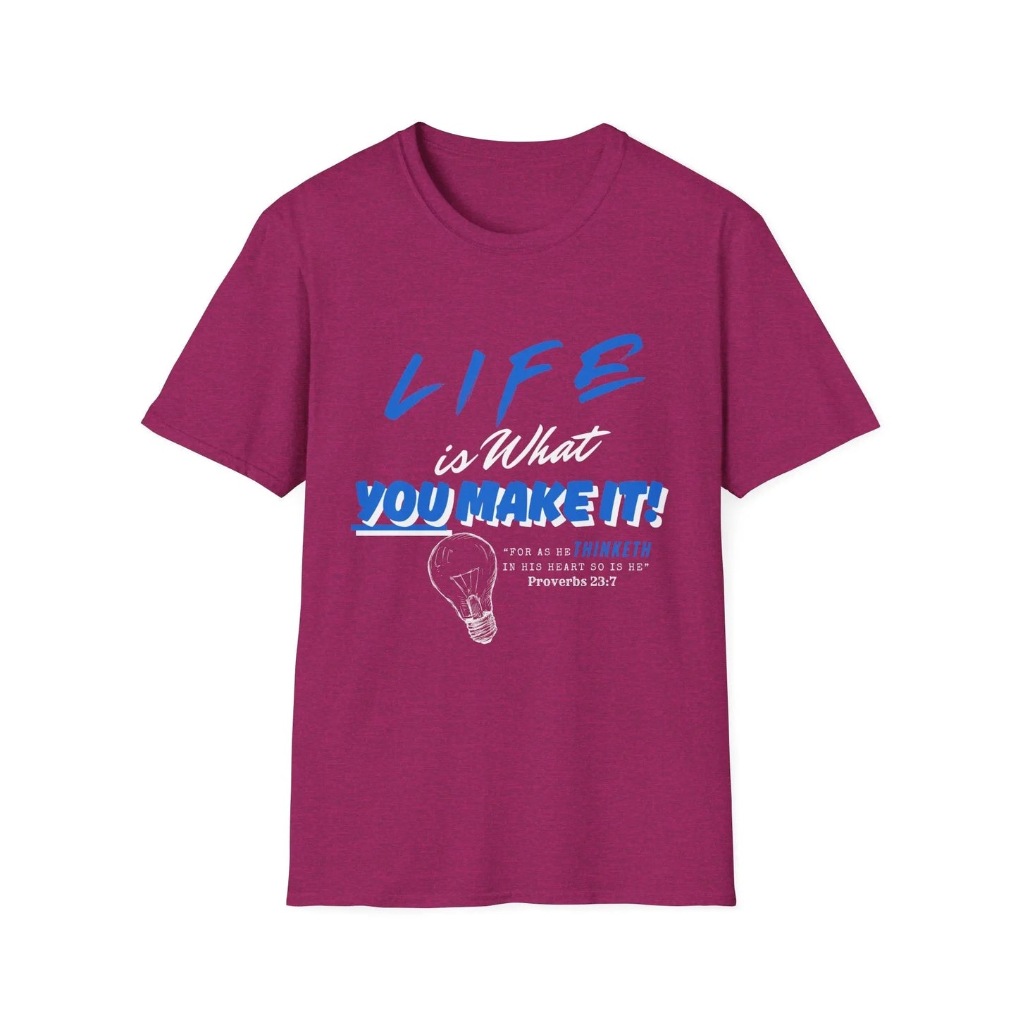 Life Is What You Make It Softstyle Tshirt Product vendor