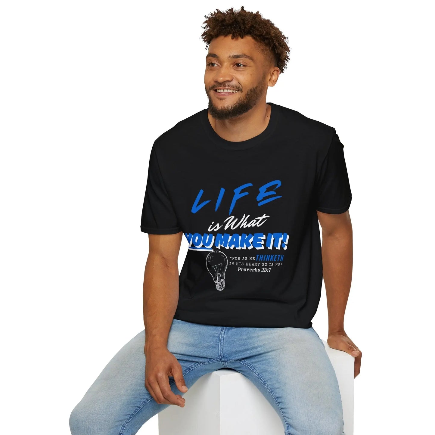 Life Is What You Make It Softstyle Tshirt Product vendor