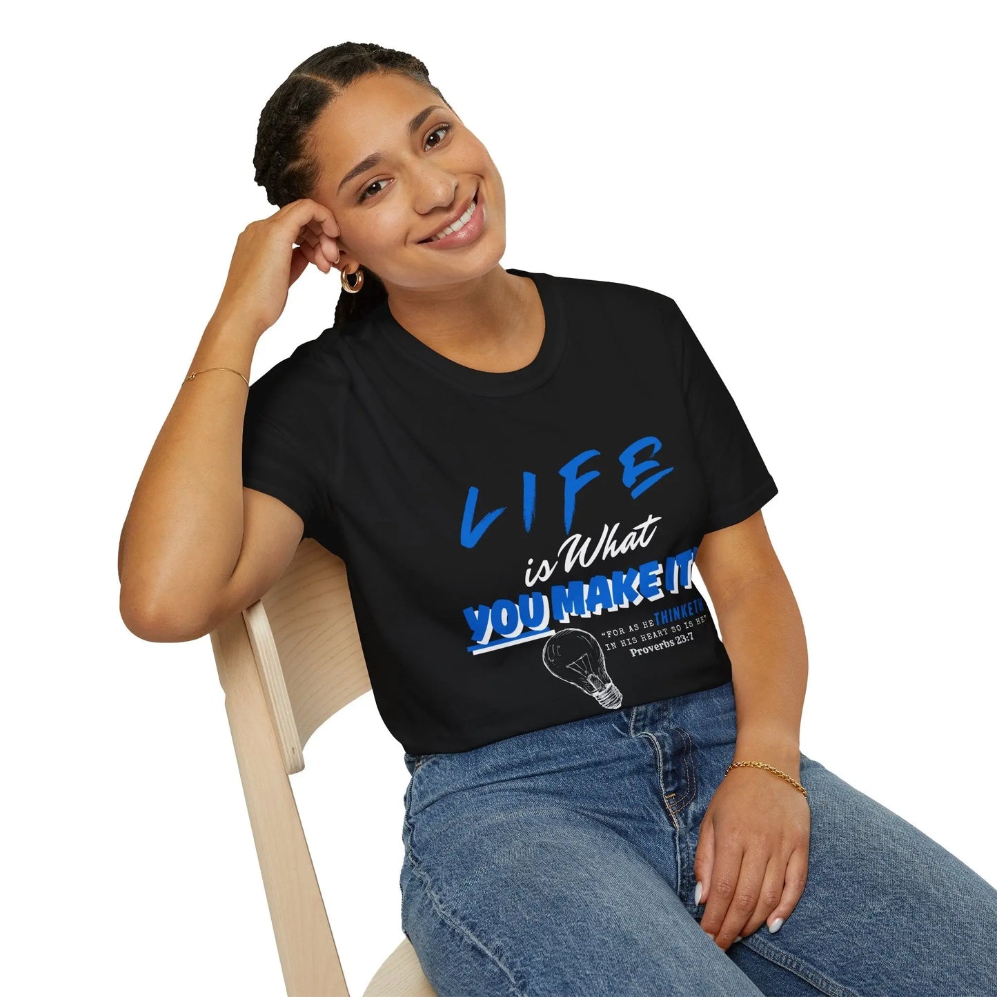 Life Is What You Make It Softstyle Tshirt Product vendor