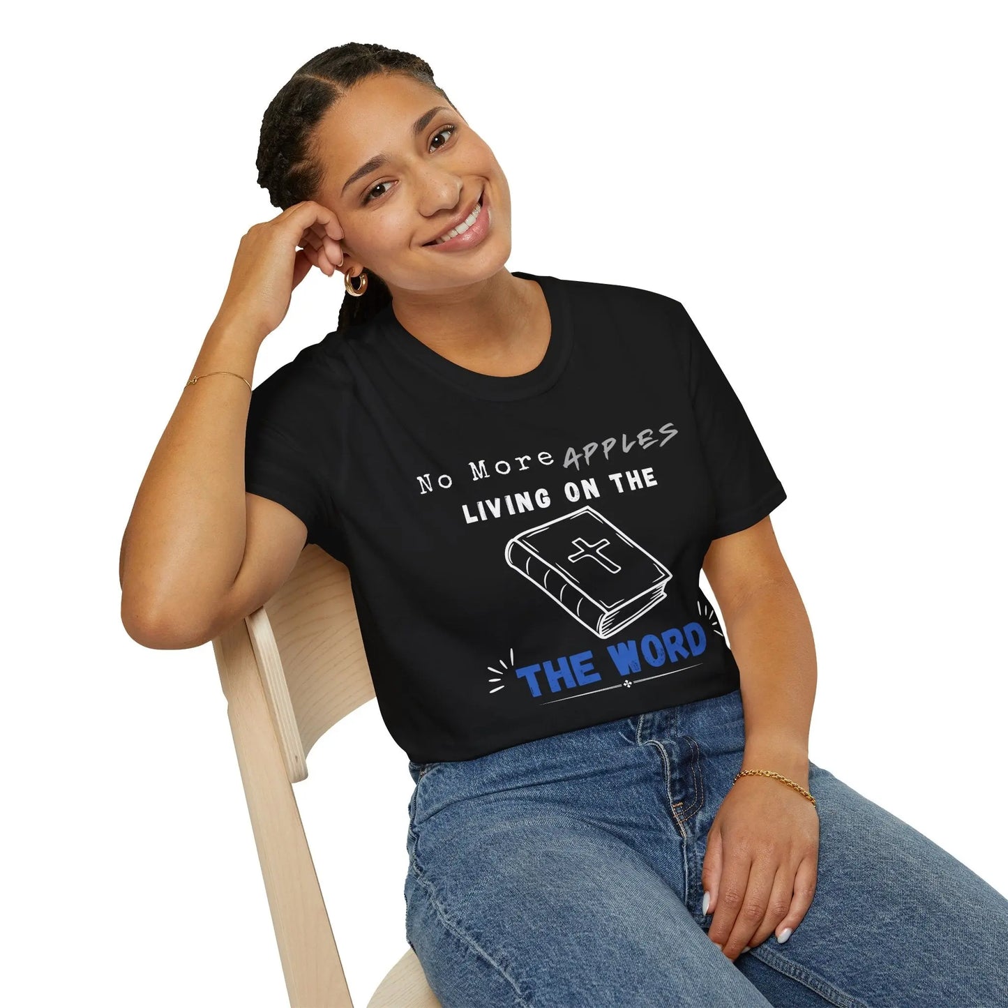 Living On The Bread Christian T-Shirt (Matthew 4:4 Inspired) Product vendor