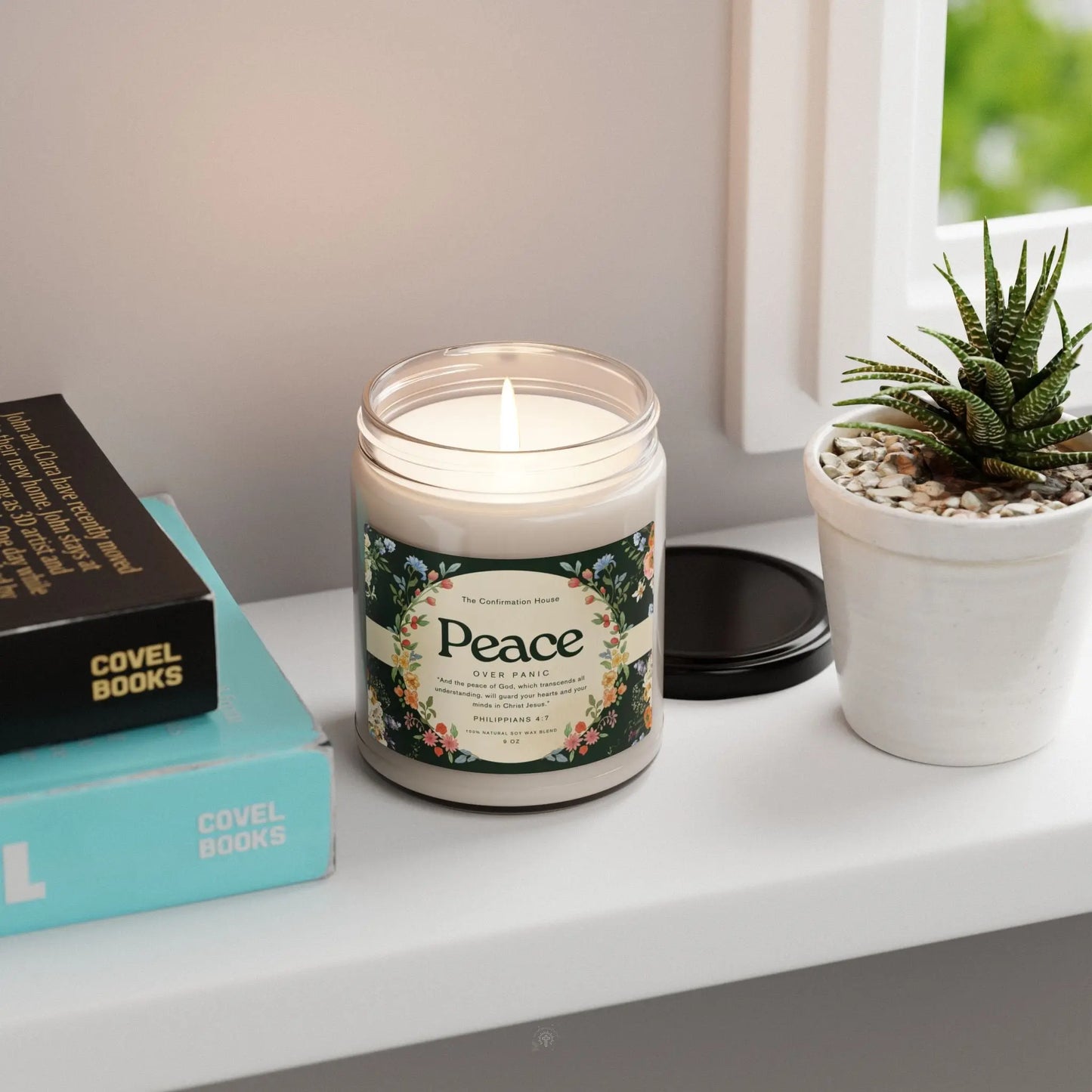 Peace Over Panic, Calming Scripture Candle Product vendor