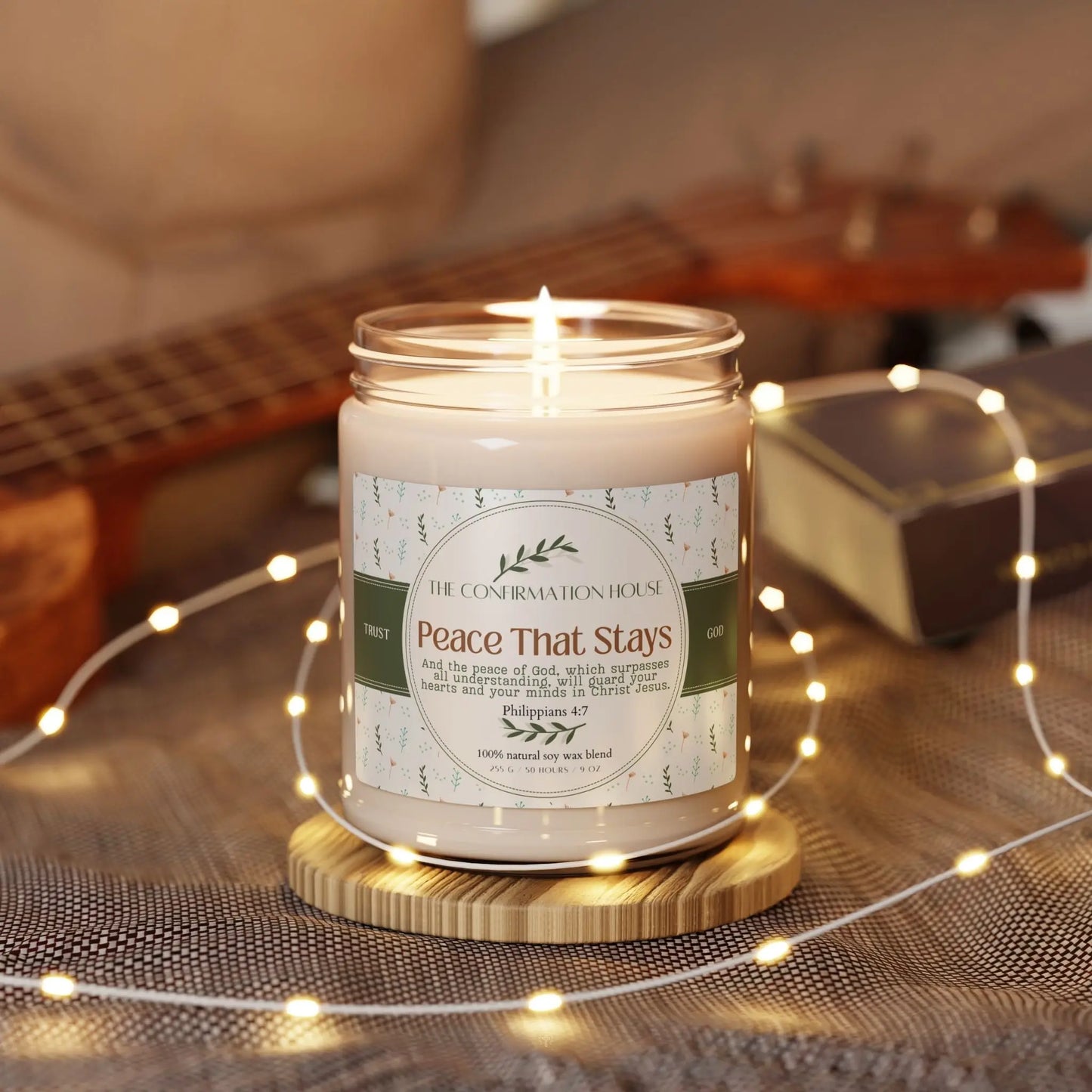 Peace That Stays, Soy Candle Product vendor