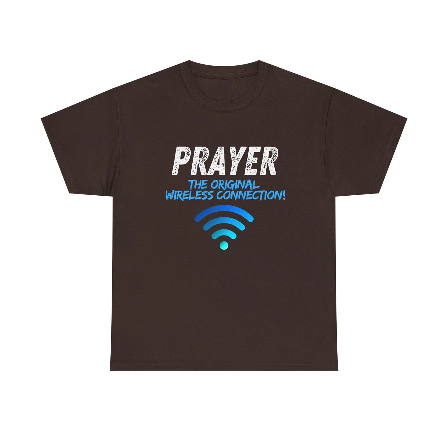 Prayer The Original Wireless Connection, Heavy Cotton T Shirt Product vendor