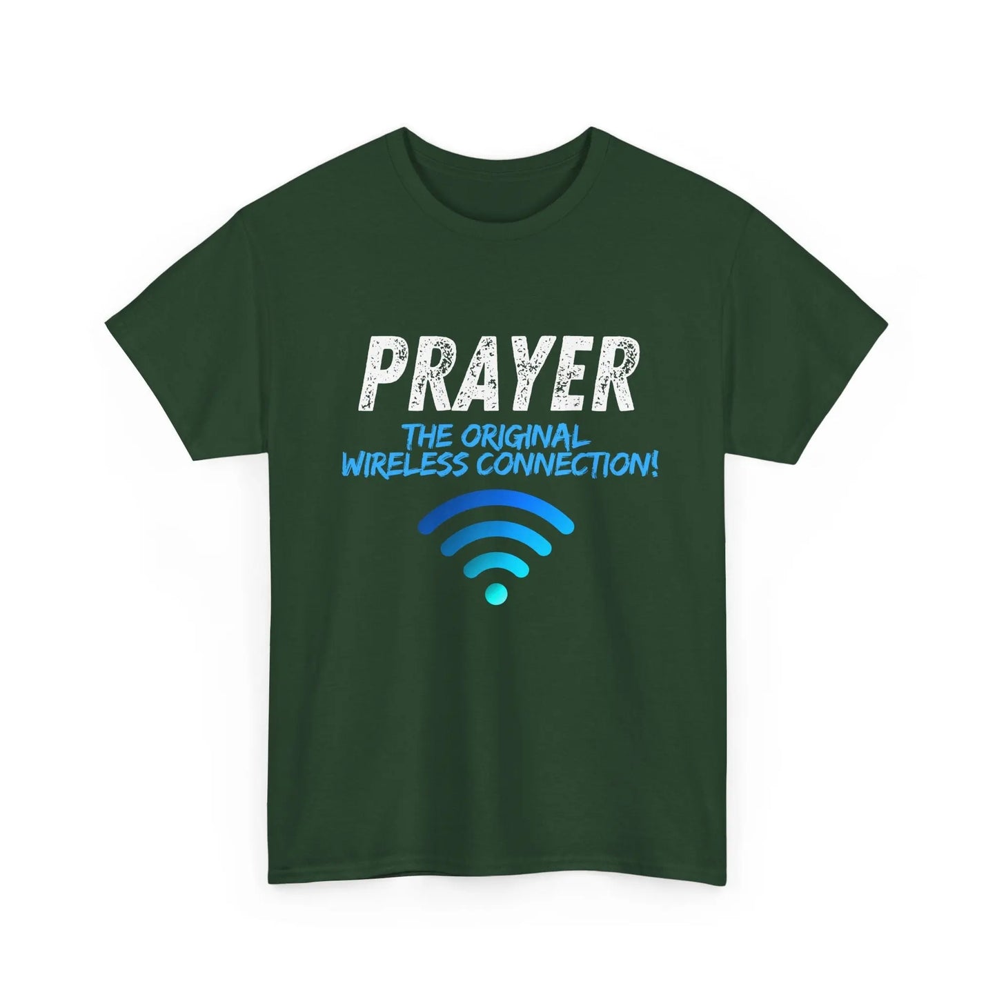 Prayer The Original Wireless Connection, Heavy Cotton T Shirt Product vendor
