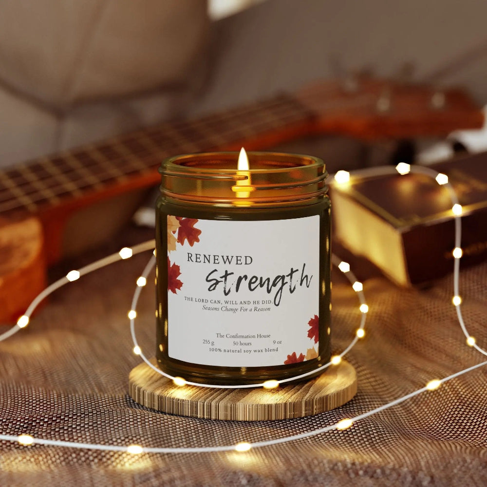 Renewed Strength Hand Poured Candle Product vendor