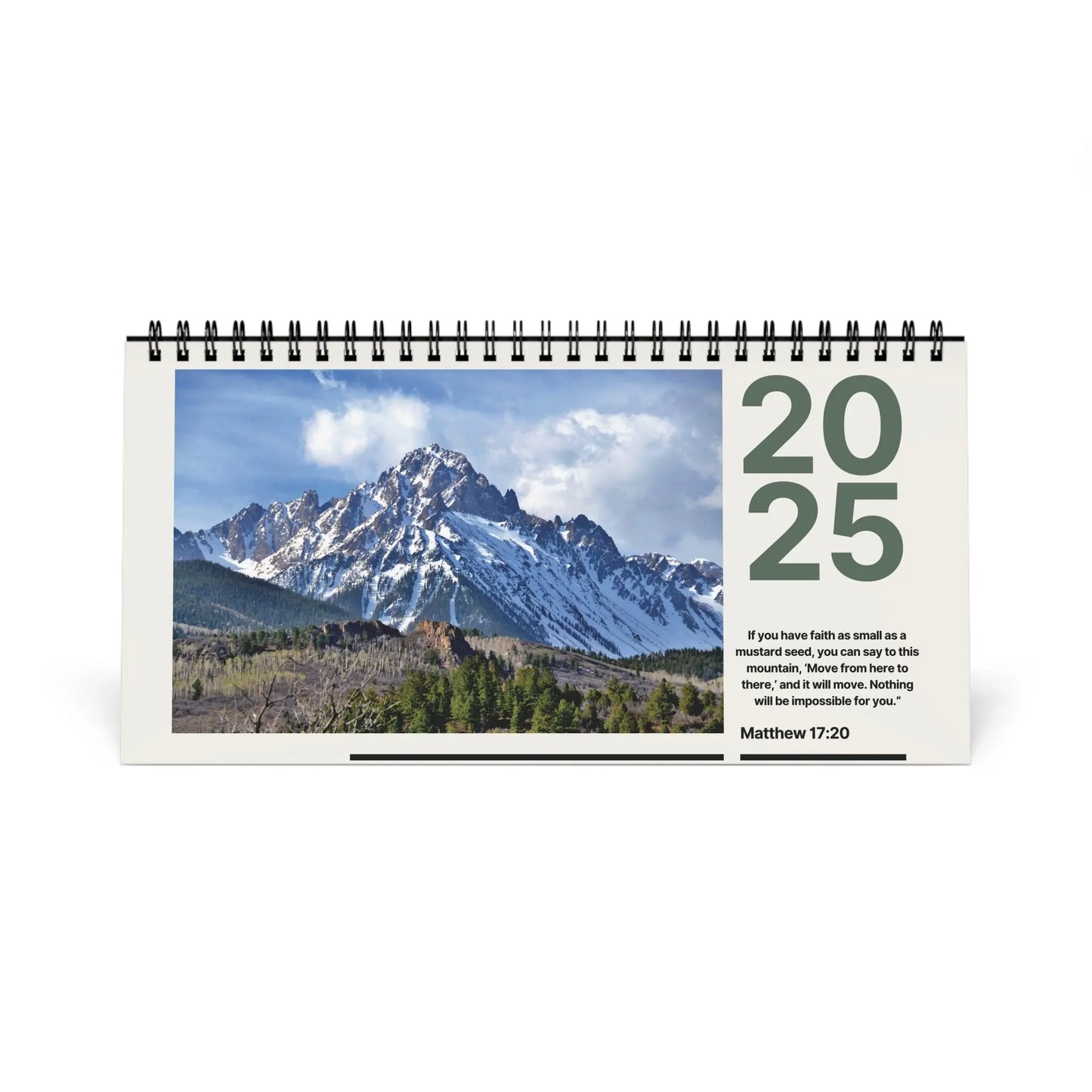 Scripture Desktop Calendar 2025 Product vendor