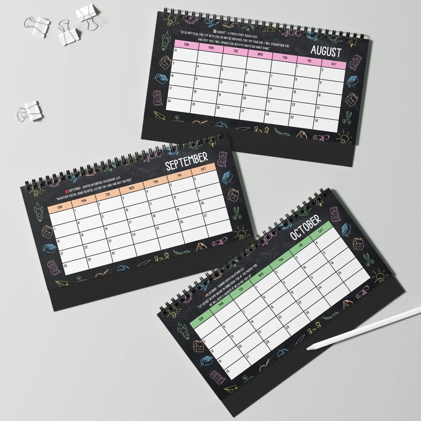 Teacher's Academic Calendar 2025 2026 Product vendor