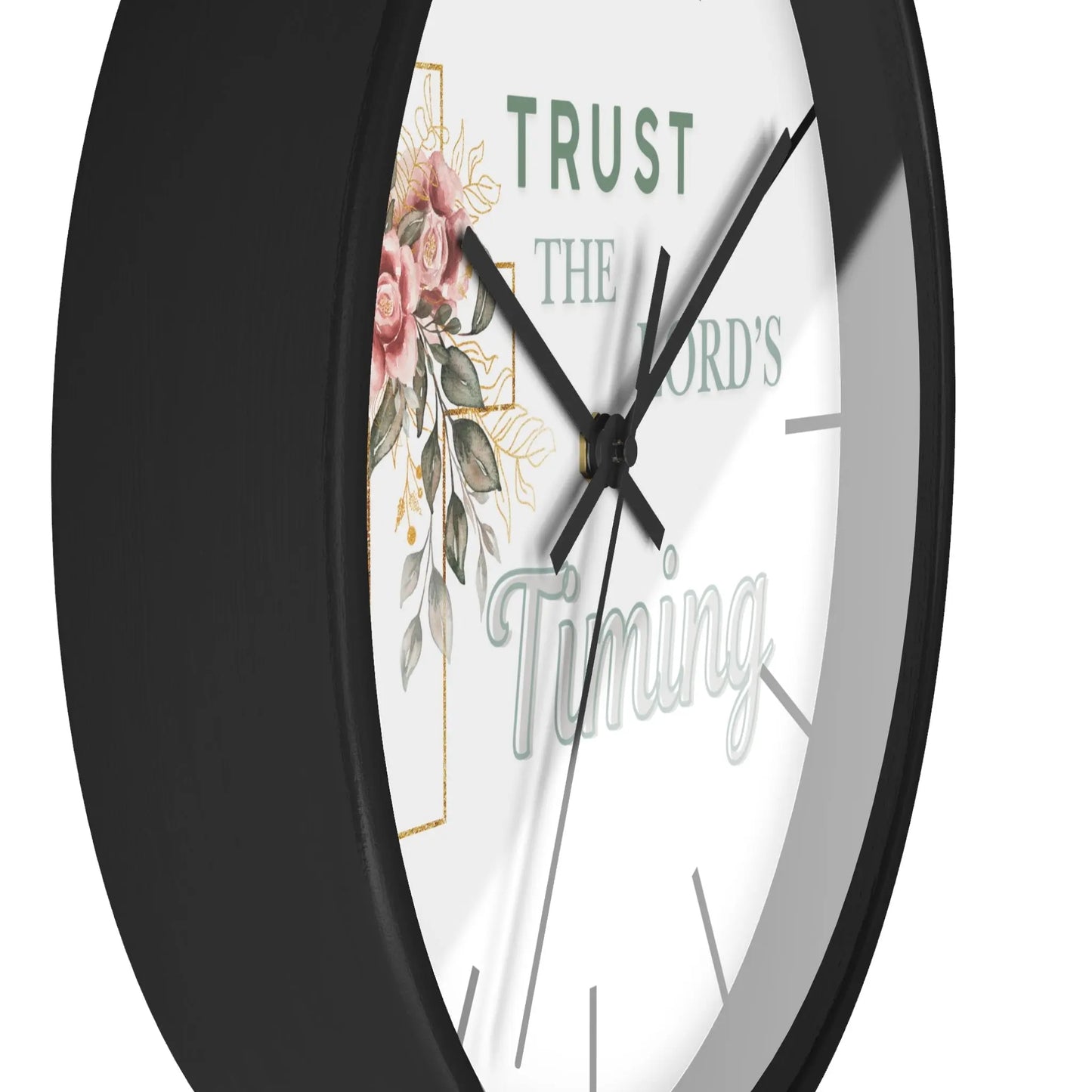 Trust The Lord's Timing 10 Inch Clock Product vendor