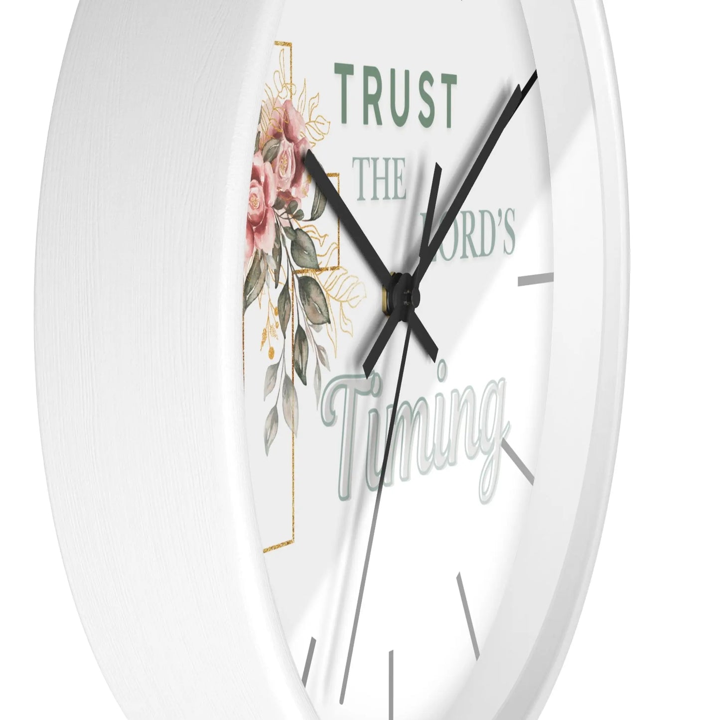 Trust The Lord's Timing 10 Inch Clock Product vendor