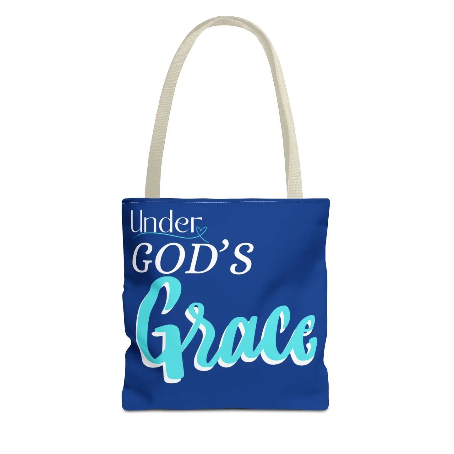 Under God's Grace Canvas Tote Bag Product vendor