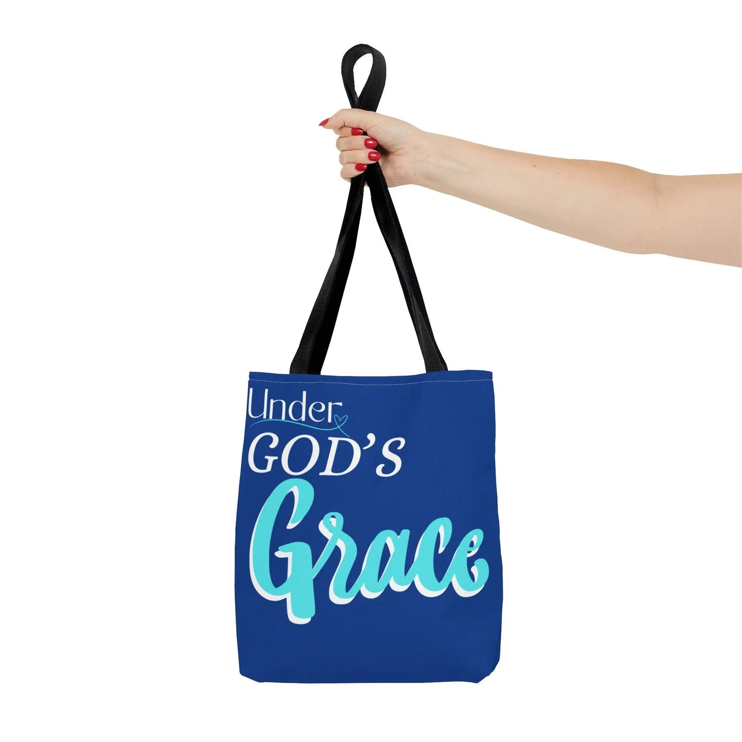 Under God's Grace Canvas Tote Bag Product vendor