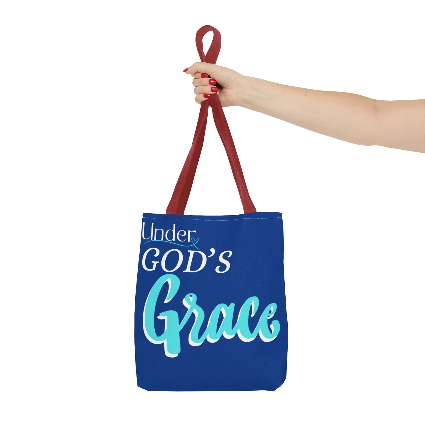 Under God's Grace Canvas Tote Bag Product vendor