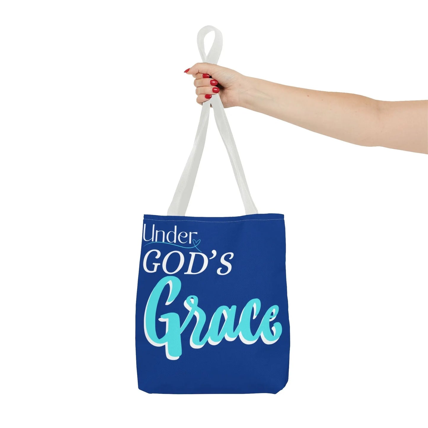 Under God's Grace Canvas Tote Bag Product vendor