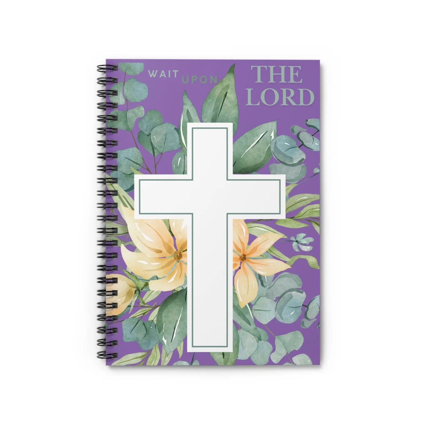 Wait Upon The Lord Spiral Journal Product vendor