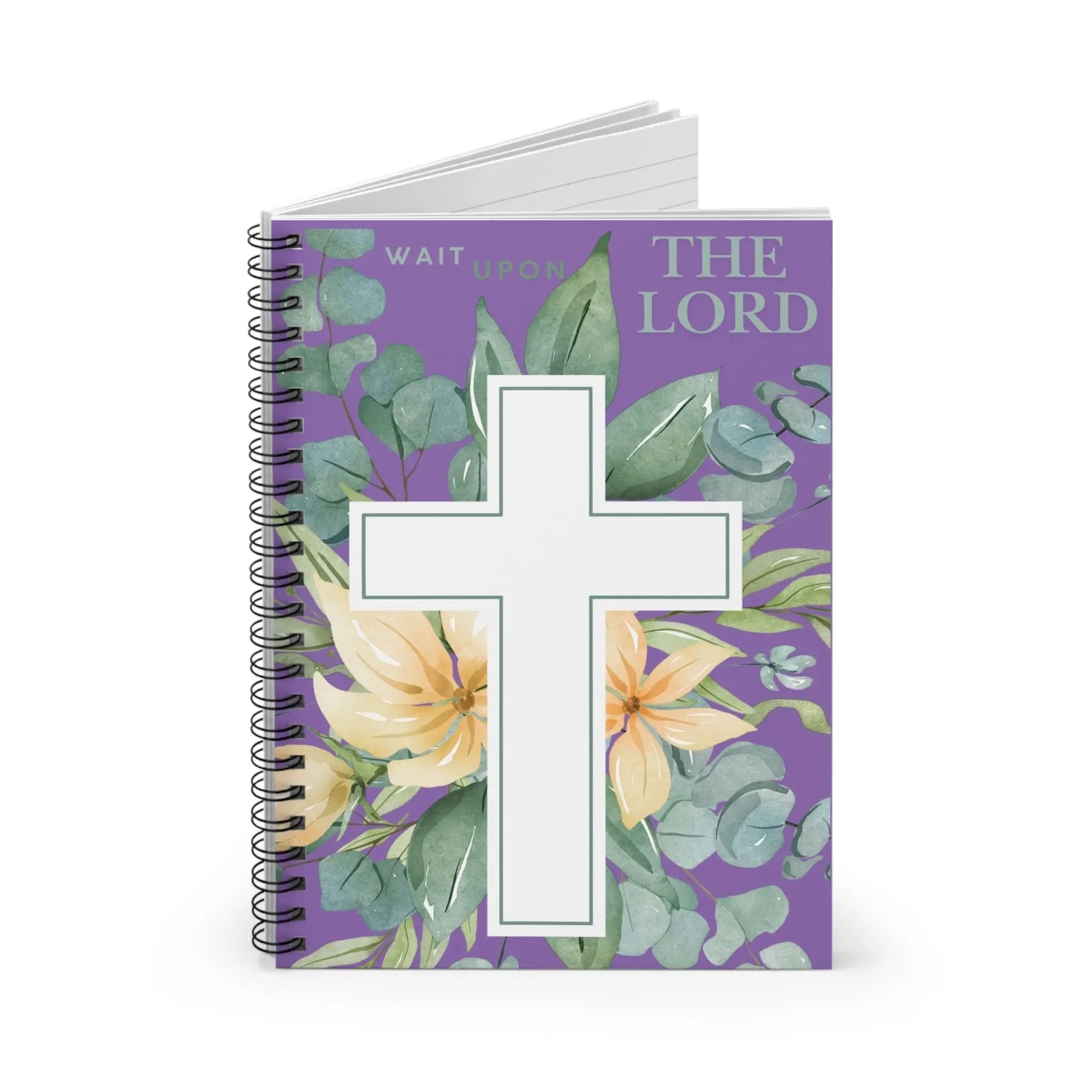 Wait Upon The Lord Spiral Journal Product vendor
