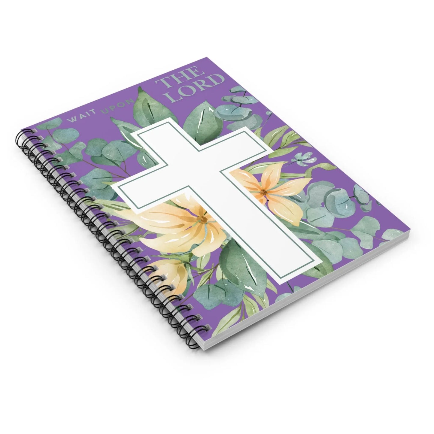 Wait Upon The Lord Spiral Journal Product vendor