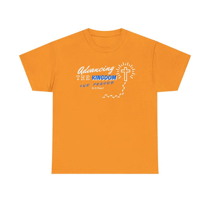 Advancing The Kingdom, One Prayer At A Time!  Heavy Cotton T Shirt Product vendor