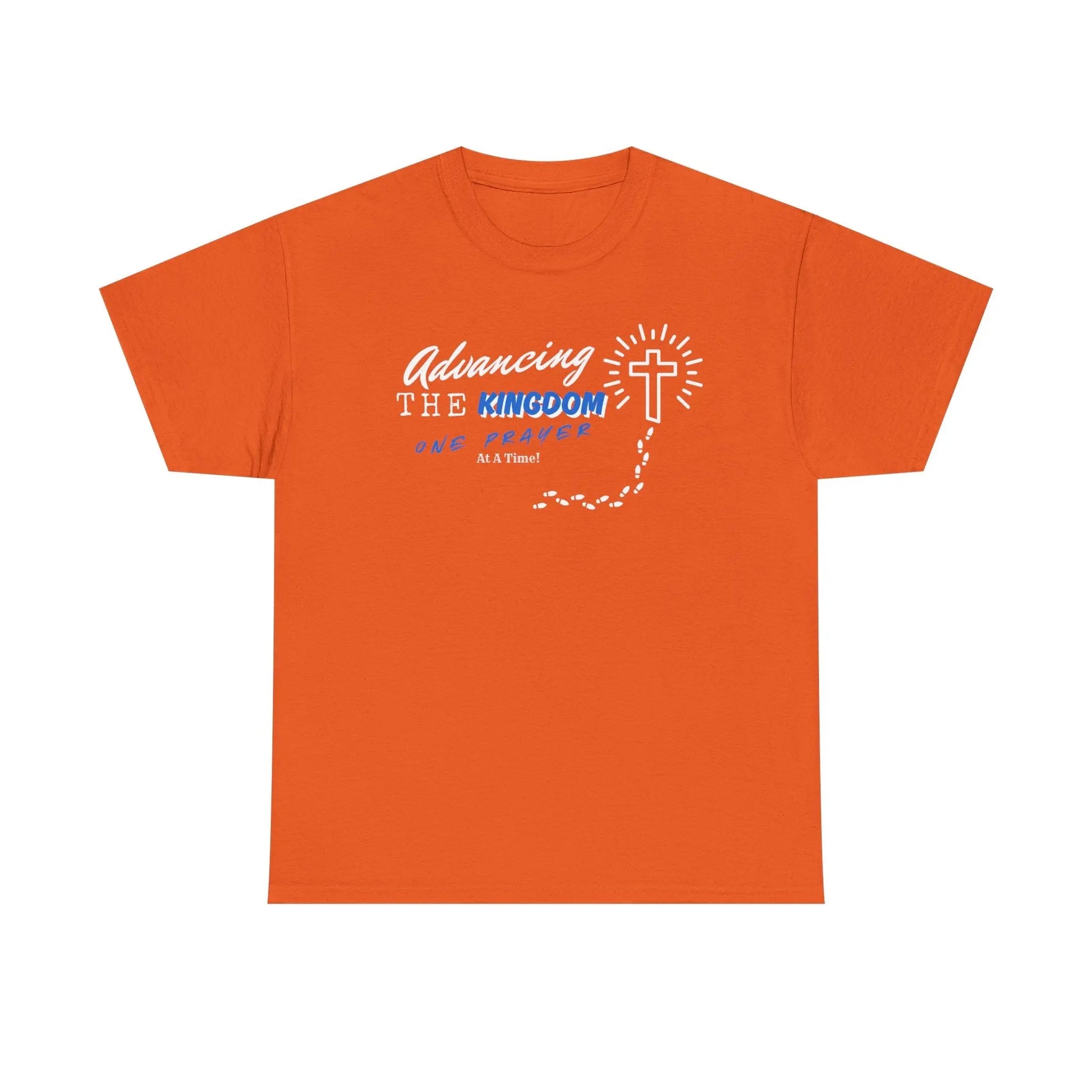 Advancing The Kingdom, One Prayer At A Time!  Heavy Cotton T Shirt Product vendor