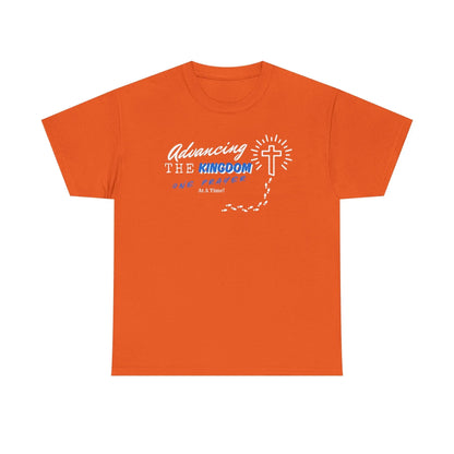 Advancing The Kingdom, One Prayer At A Time!  Heavy Cotton T Shirt Product vendor