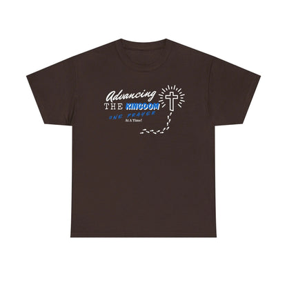Advancing The Kingdom, One Prayer At A Time!  Heavy Cotton T Shirt Product vendor