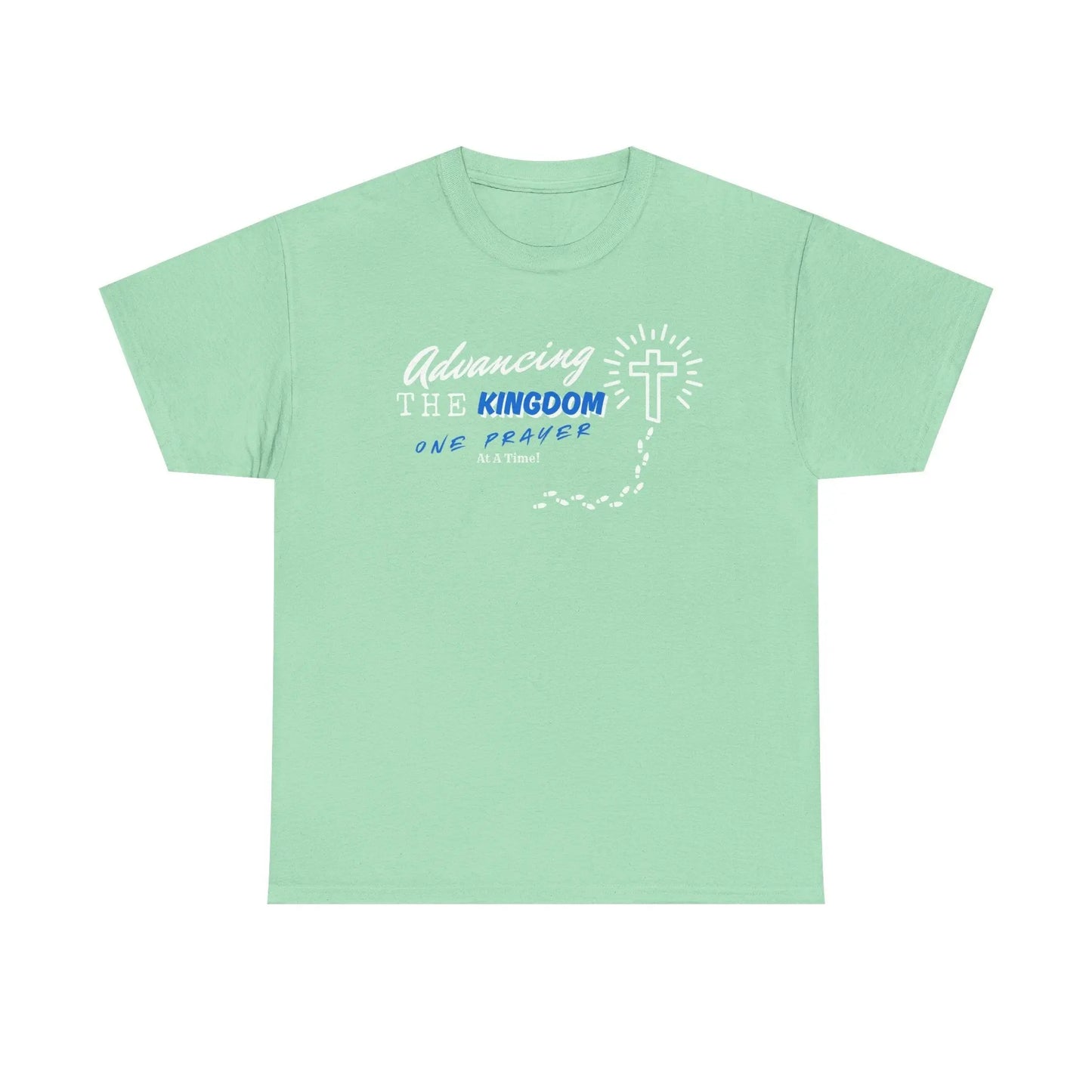 Advancing The Kingdom, One Prayer At A Time!  Heavy Cotton T Shirt Product vendor