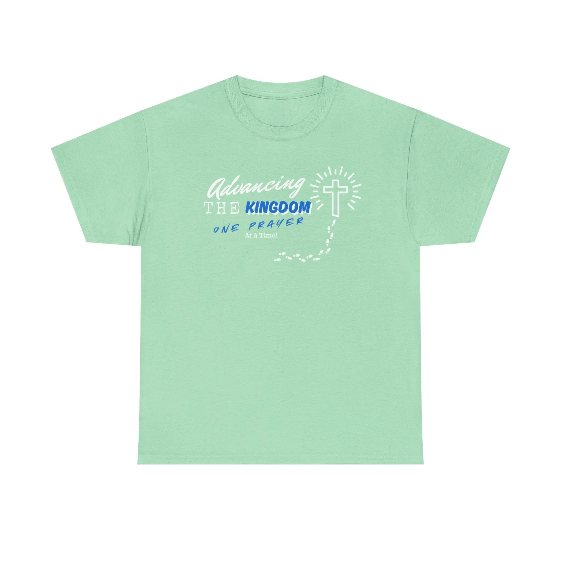 Advancing The Kingdom, One Prayer At A Time!  Heavy Cotton T Shirt Product vendor