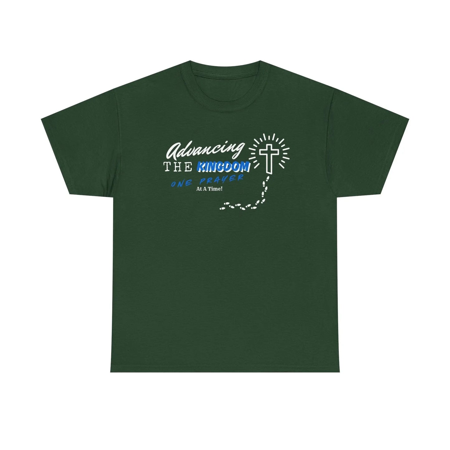 Advancing The Kingdom, One Prayer At A Time!  Heavy Cotton T Shirt Product vendor