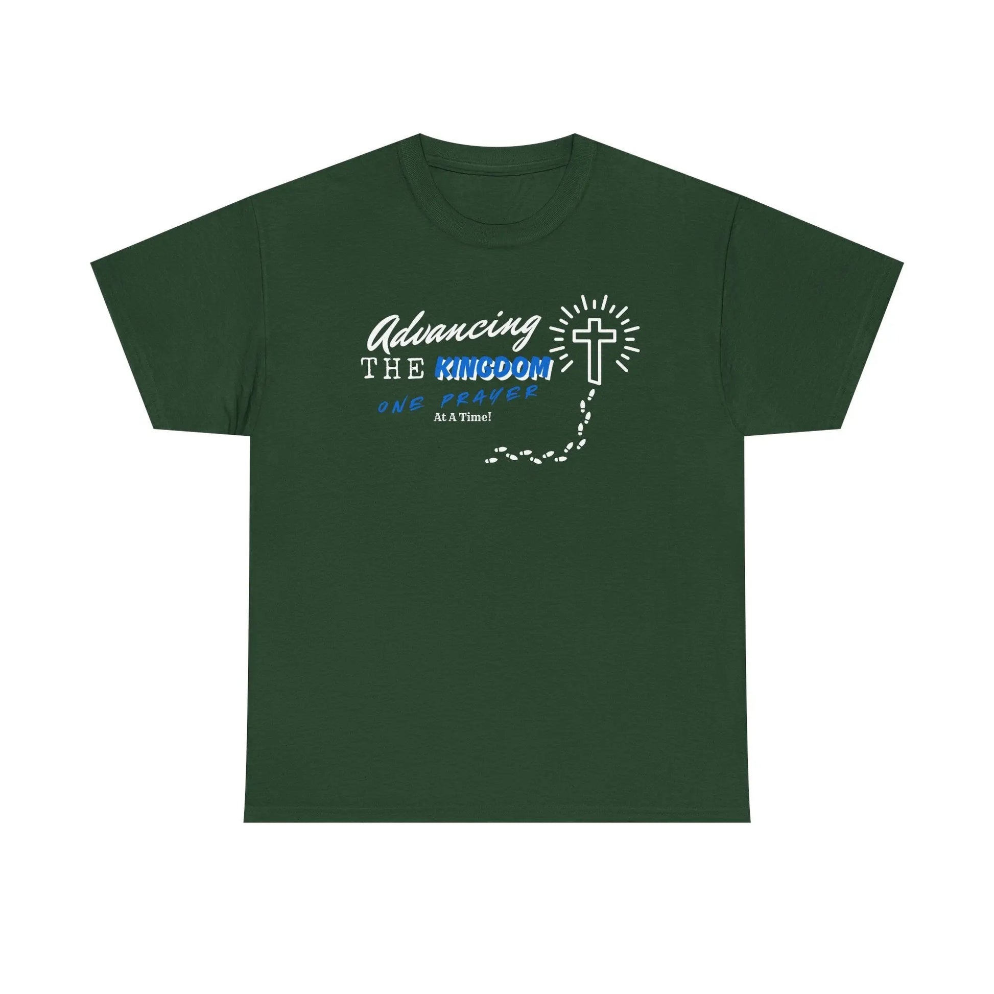 Advancing The Kingdom, One Prayer At A Time!  Heavy Cotton T Shirt Product vendor
