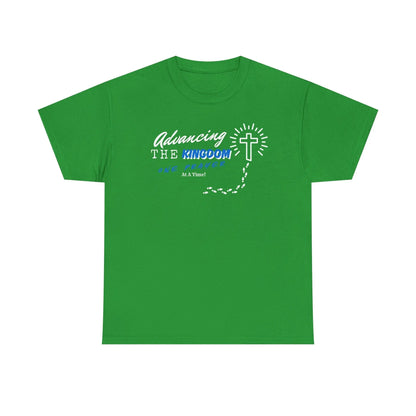 Advancing The Kingdom, One Prayer At A Time!  Heavy Cotton T Shirt Product vendor