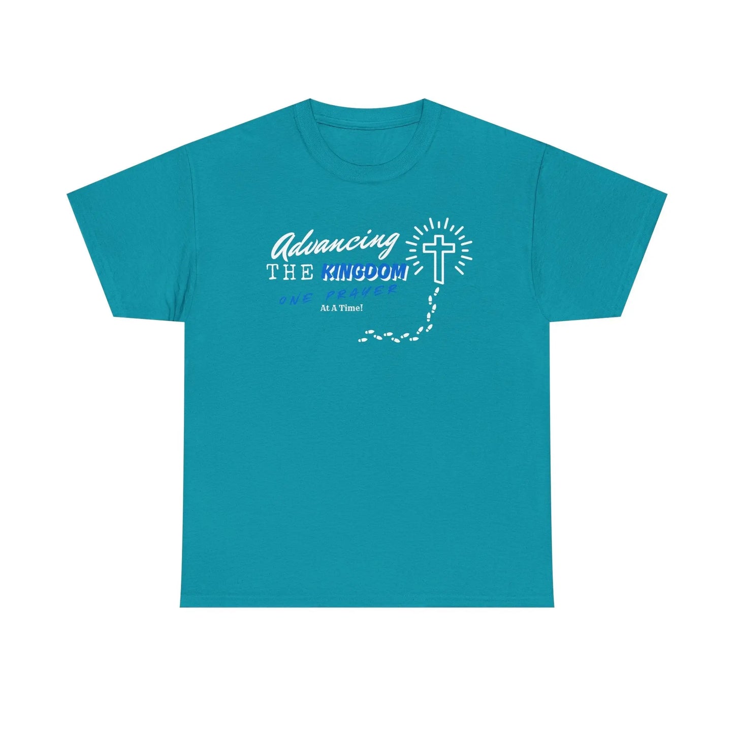 Advancing The Kingdom, One Prayer At A Time!  Heavy Cotton T Shirt Product vendor