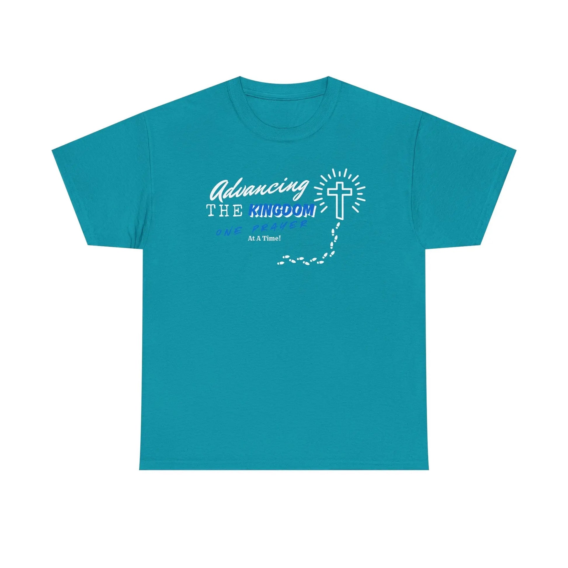Advancing The Kingdom, One Prayer At A Time!  Heavy Cotton T Shirt Product vendor