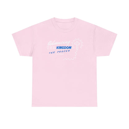 Advancing The Kingdom, One Prayer At A Time!  Heavy Cotton T Shirt Product vendor