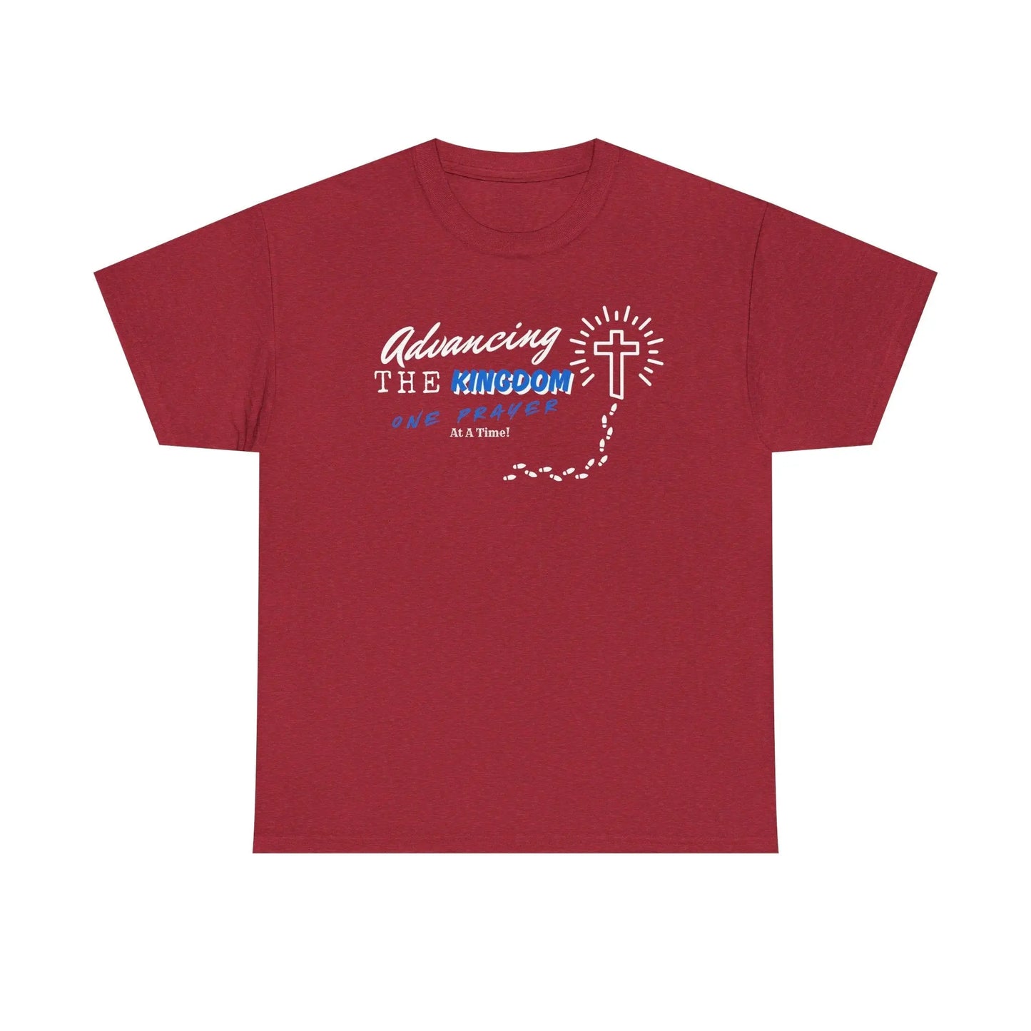 Advancing The Kingdom, One Prayer At A Time!  Heavy Cotton T Shirt Product vendor