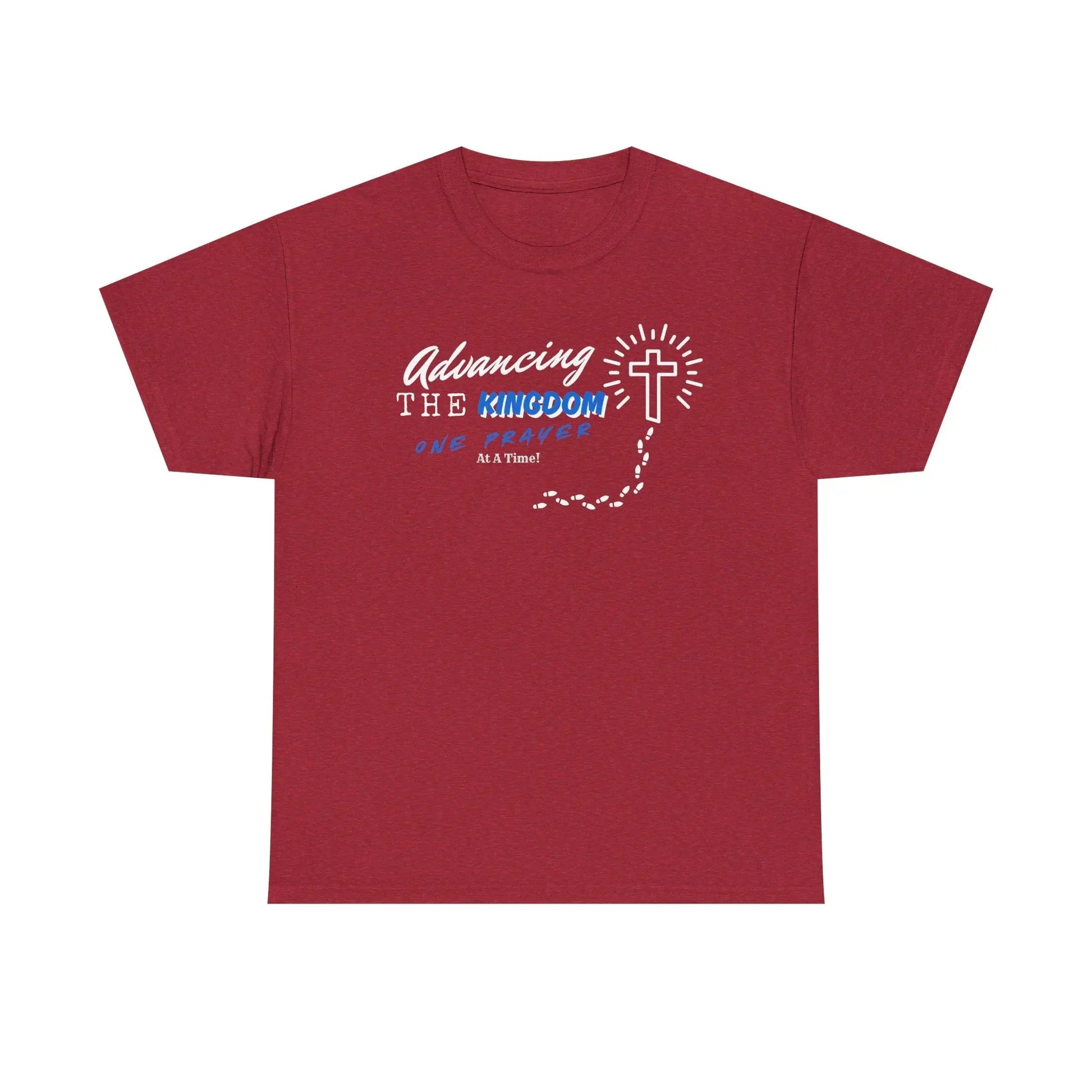 Advancing The Kingdom, One Prayer At A Time!  Heavy Cotton T Shirt Product vendor
