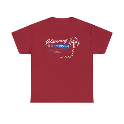 Advancing The Kingdom, One Prayer At A Time!  Heavy Cotton T Shirt Product vendor