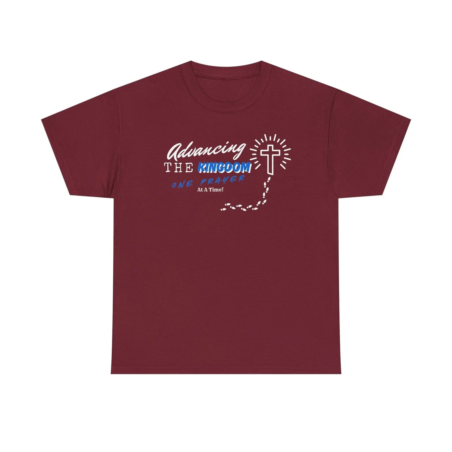 Advancing The Kingdom, One Prayer At A Time!  Heavy Cotton T Shirt Product vendor
