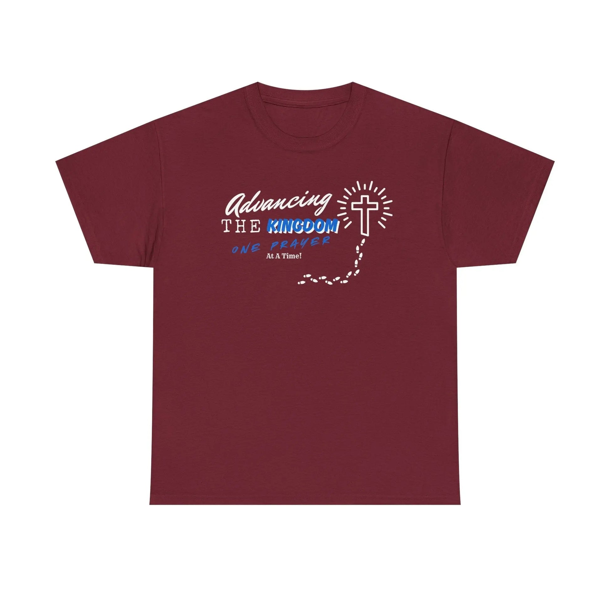 Advancing The Kingdom, One Prayer At A Time!  Heavy Cotton T Shirt Product vendor