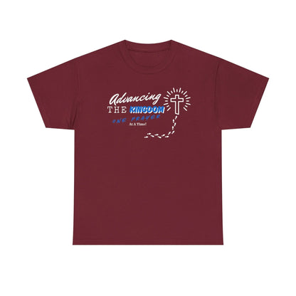 Advancing The Kingdom, One Prayer At A Time!  Heavy Cotton T Shirt Product vendor