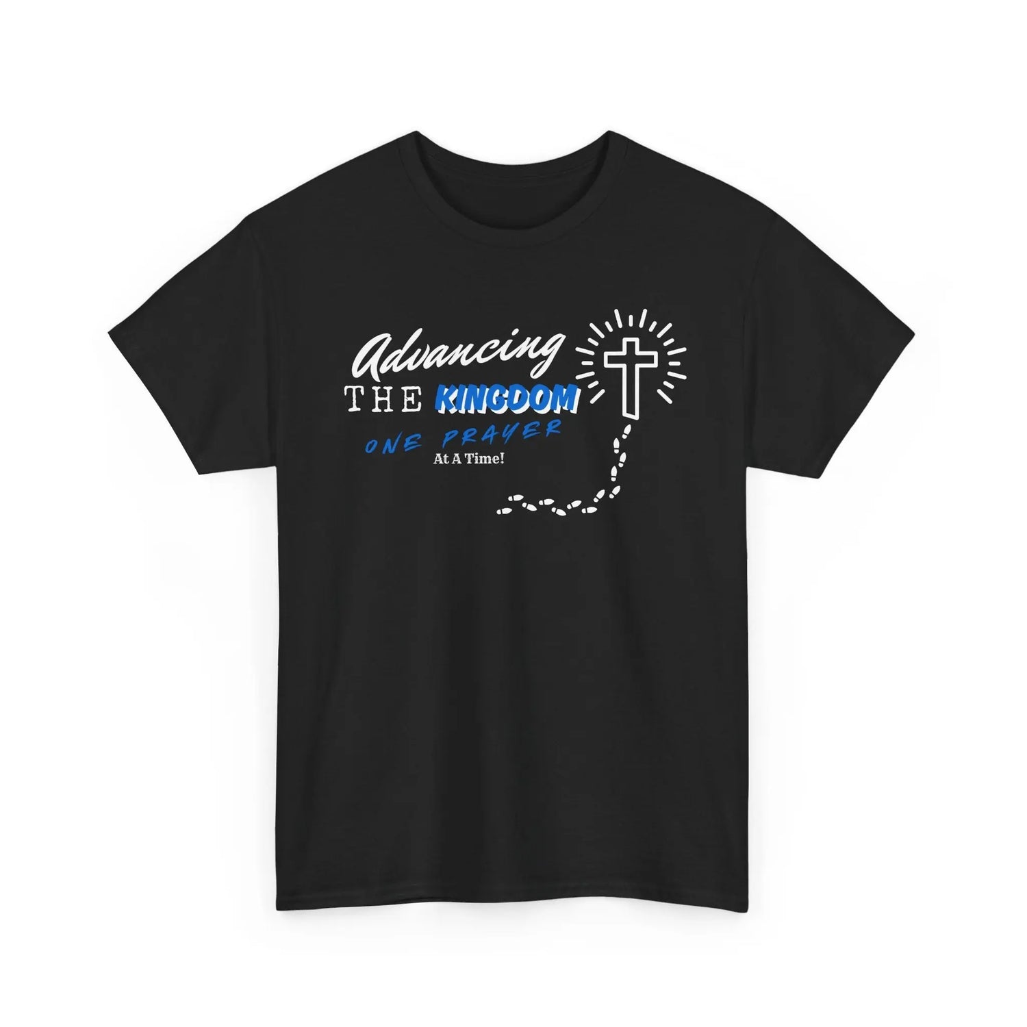 Advancing The Kingdom, One Prayer At A Time!  Heavy Cotton T Shirt Product vendor