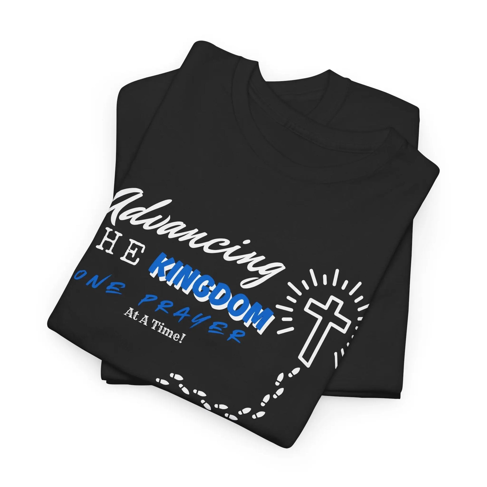 Advancing The Kingdom, One Prayer At A Time!  Heavy Cotton T Shirt Product vendor