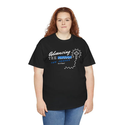 Advancing The Kingdom, One Prayer At A Time!  Heavy Cotton T Shirt Product vendor