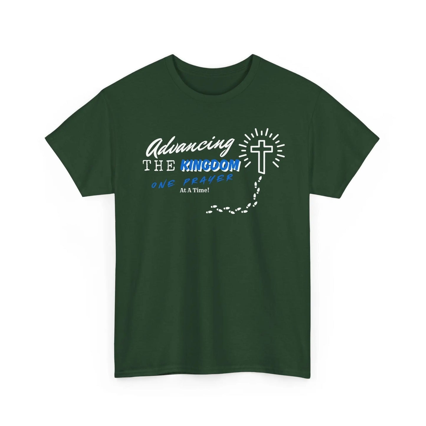 Advancing The Kingdom, One Prayer At A Time!  Heavy Cotton T Shirt Product vendor